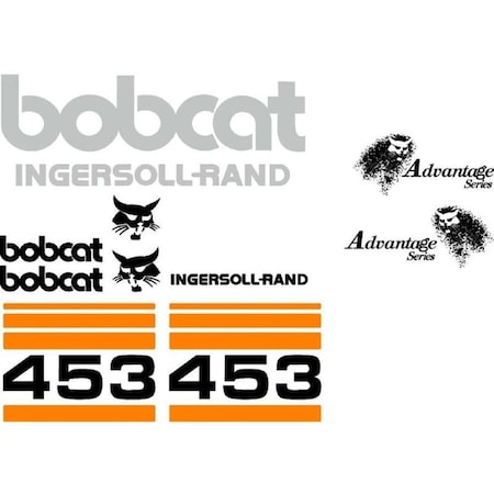Aftermarket Decal Set BOBCAT453DECALSET